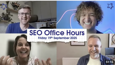SEO Office Hours podcast featuring Ian Ferguson